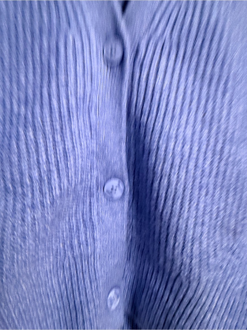 Amazon Essentials Periwinkle Button-Front Ribbed Cardigan NWT - Picture 2 of 6